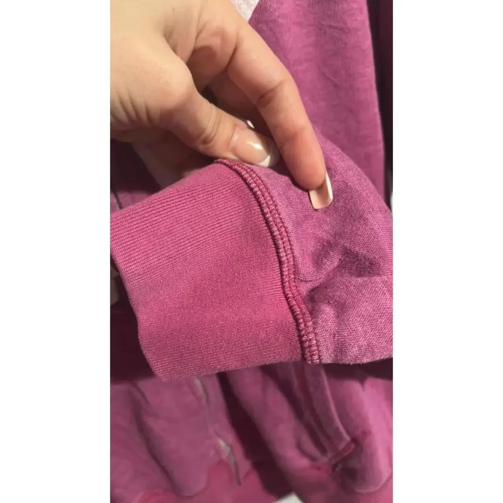 Victoria's Secret Pink Hoodie - Purple and White - Picture 7 of 8